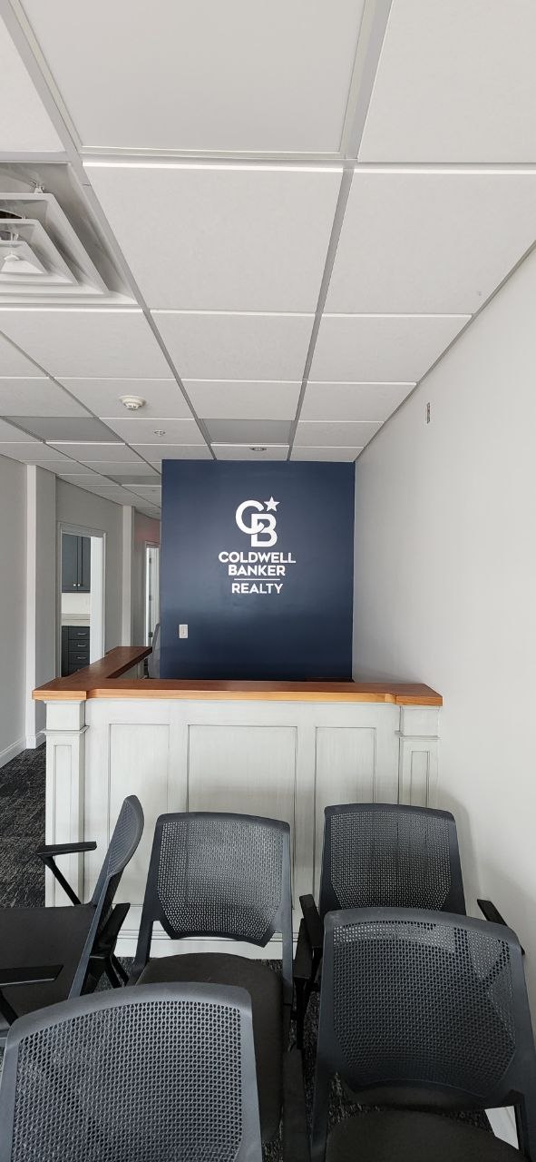 Coldwell Banker Interior Wall Logo